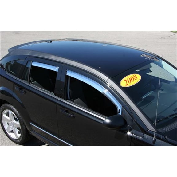 Putco 480141 Element Chrome Window Visor