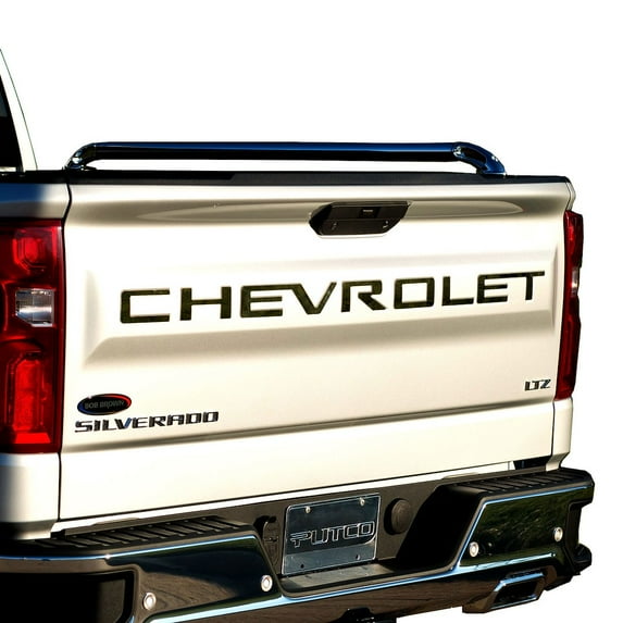 Putco 55550BPGM Chevrolet Silverado 1500 - Black Pl Fits select: 2022 CHEVROLET SILVERADO LTD
