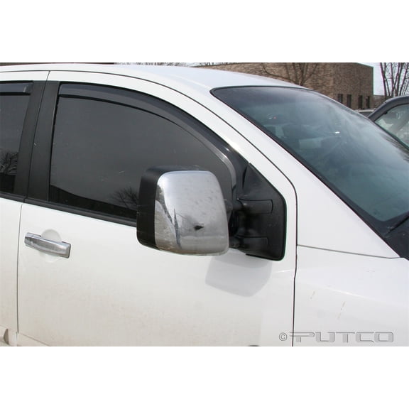 Putco 580023 Element Tinted Window Visor In Channel Fits 04-15 Titan