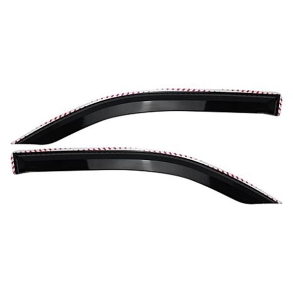 Putco 580072 Element Tinted Window Visor Tape On Fits 19-22 1500 2500 3500 Fits select: 2019-2022 RAM 1500 BIG HORN/LONE STAR, 2020 RAM 2500 TRADESMAN