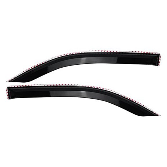 Putco 580072 Element Tinted Window Visor Tape On Fits 19-22 1500 2500 3500 Fits select: 2019-2022 RAM 1500 BIG HORN/LONE STAR, 2020 RAM 2500 TRADESMAN