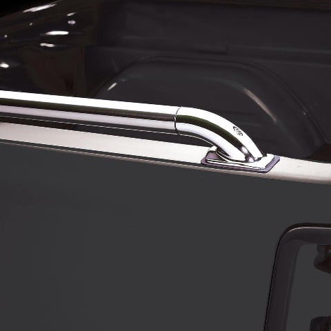 Putco 59812 Bed Rails, Approx. 6 ft. 5 in. Polished Fits select: 1997 ...