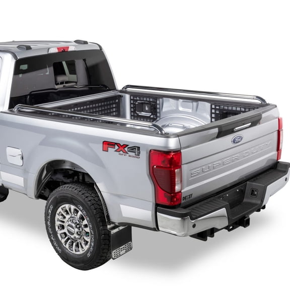 Putco 59871 Bed Rails, approx. 6 ft. 6 in. Polished Fits select: 2017-2022 FORD F250, 2017-2022 FORD F350