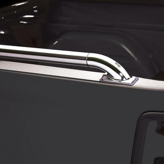 Putco 59873 SSR Rail Side Bed Rail Fits 19-20 1500 Fits select: 2019-2020 RAM 1500 BIG HORN/LONE STAR, 2021-2022 RAM 2500 TRADESMAN