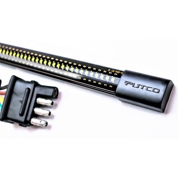 Putco 60in Red Blade LED Tailgate Light Bar for Ford Turcks w/ Blis and Trailer Detection - 92010-60