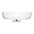 thumbnail image 1 of Putco 64402 Designer FX Grille Insert; Stainless Steel; w/Logo Cutout; Oval Pattern;, 1 of 2