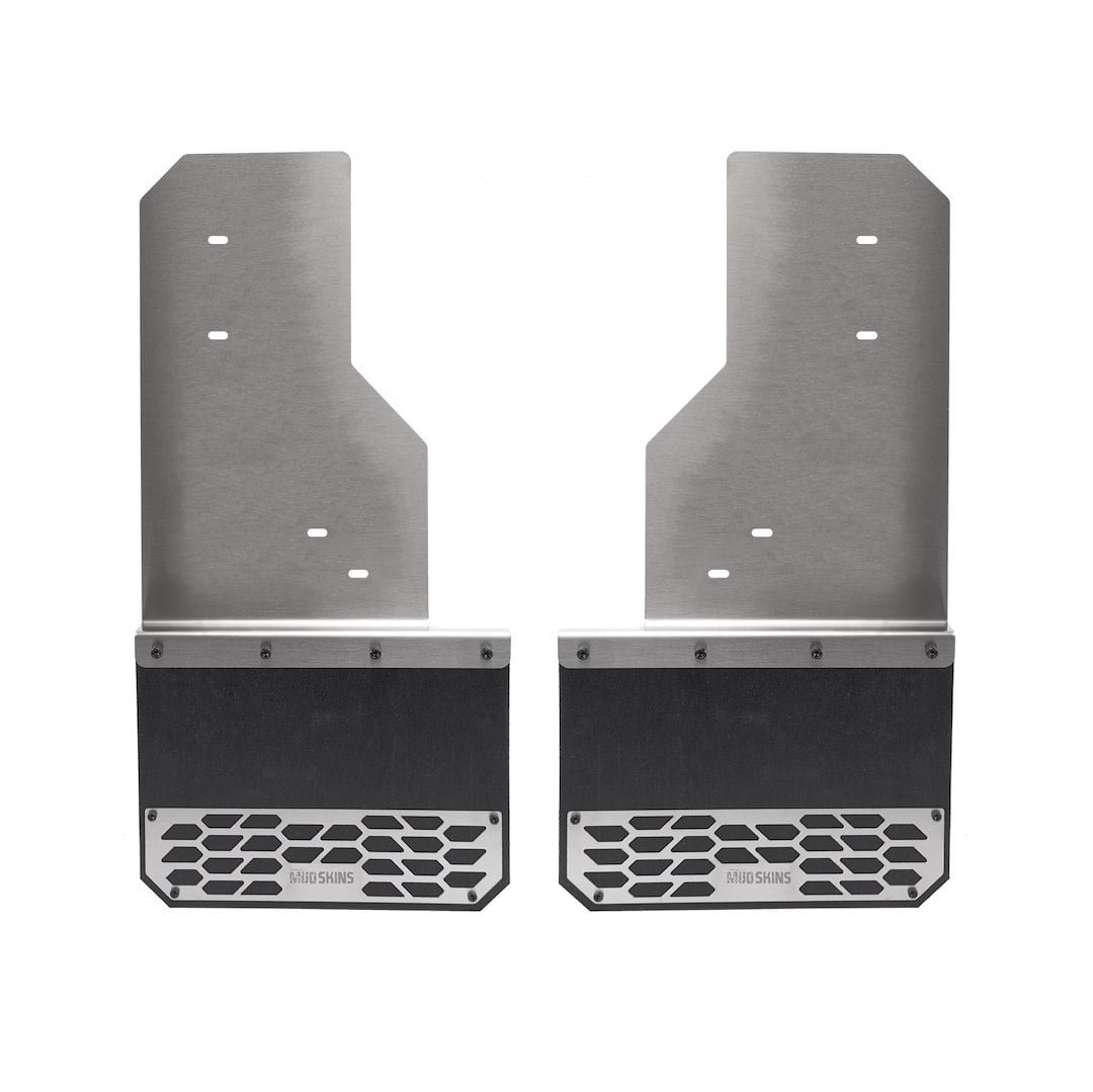 Putco 78402 Mud Skins Mud Flaps Fits 14-18 Sierra 1500 Silverado 1500 Fits select: 2014-2018 CHEVROLET SILVERADO, 2014-2018 GMC SIERRA