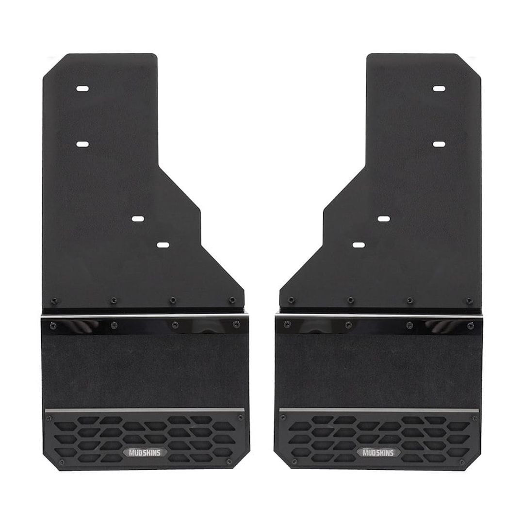 Putco 78502 Mud Skins Mud Flaps Fits 14-18 Sierra 1500 Silverado 1500 Fits select: 2014-2018 CHEVROLET SILVERADO, 2014-2018 GMC SIERRA