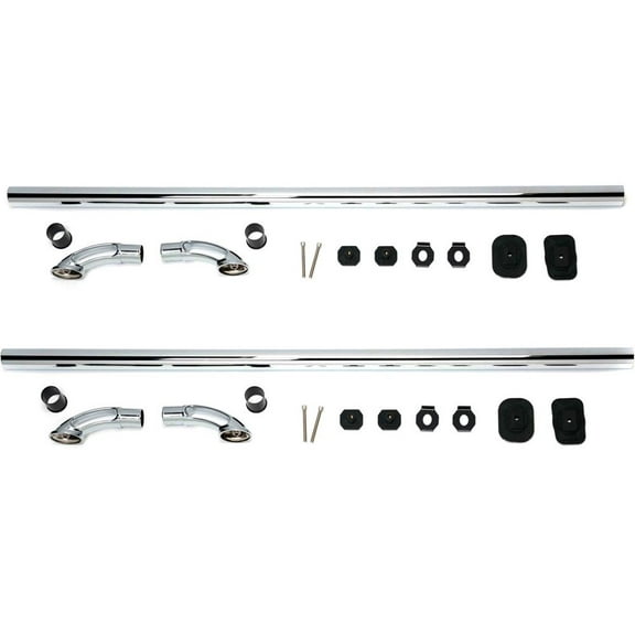 Putco 89865 Bed Rails For Ford F-150, approx. 6 ft. 6 in. Polished Fits select: 2019 FORD F150 SUPERCREW, 2016-2018 FORD F150