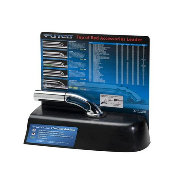 Putco 898POP Locker Side Rail Point of Purchase Display