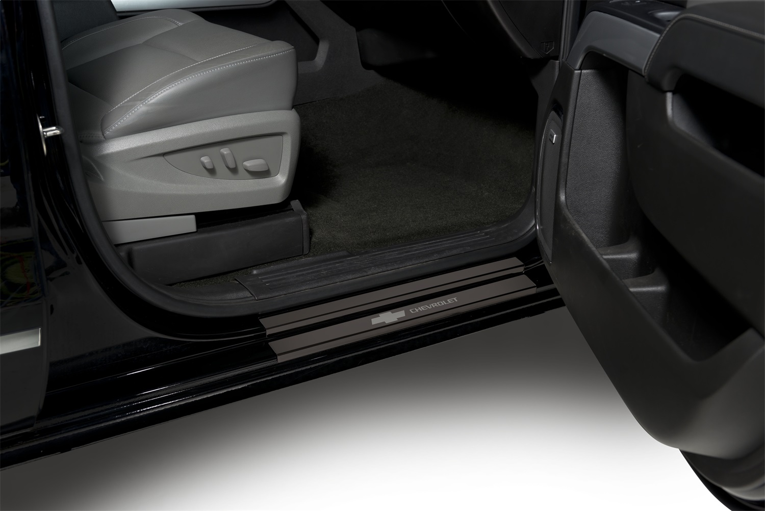 Putco 95171BPGM-1 Cargo Door Sill Protector Set; Black Platinum; 4 pc ...