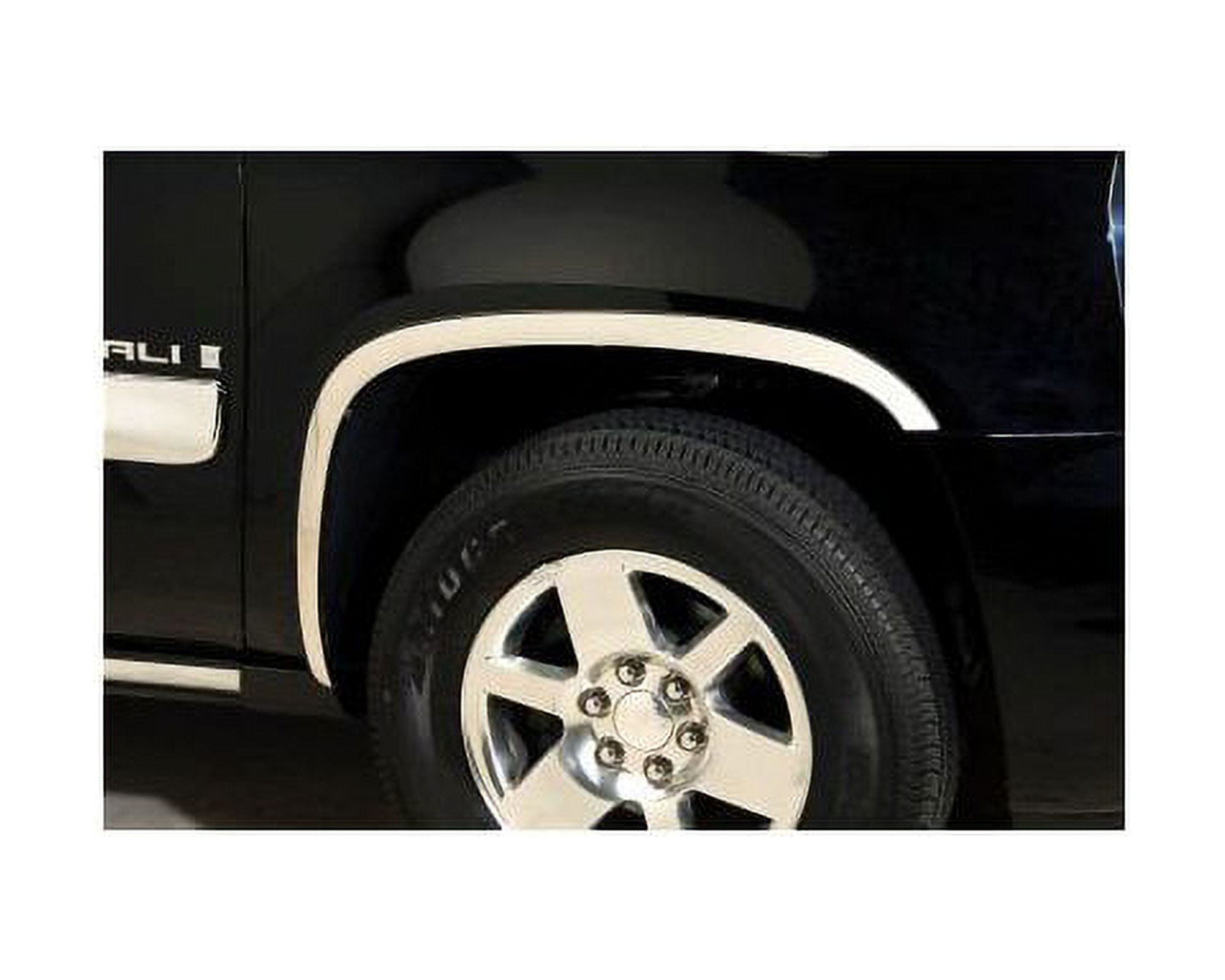 Putco 97298 Fender Trim, Polished Full design Fits select: 2015-2019 GMC SIERRA