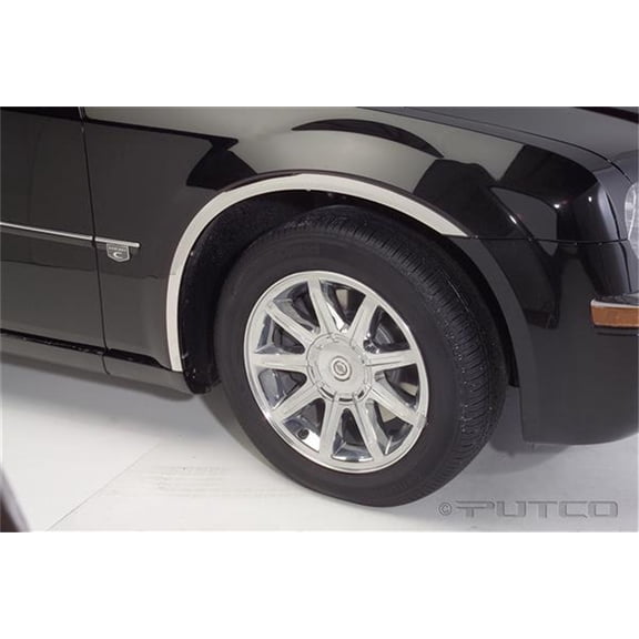 Putco 97333 Stainless Steel Wheel Arch Trim Set Fits select: 2005-2006 CHRYSLER 300C, 2007-2010 CHRYSLER 300