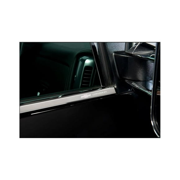 Putco 97501GM Window Trim, Polished Fits select: 2011 ,2013 CHEVROLET SILVERADO K1500 LT