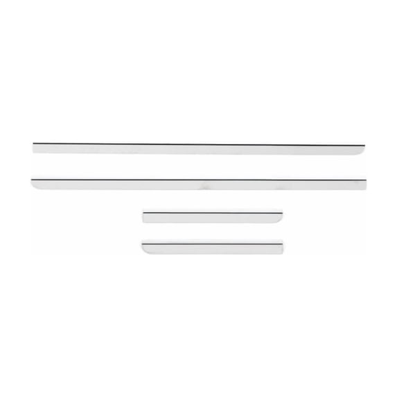 Putco 97502 Stainless Steel Window Trim Fits select: 2011 ,2013 CHEVROLET SILVERADO K1500 LT