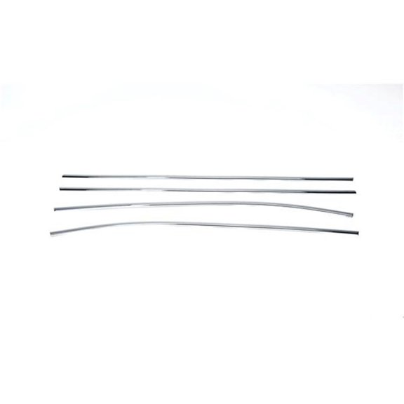 Putco 97508 Window Trim, Polished Fits select: 2015-2018 CHEVROLET SILVERADO K1500 LT, 2014 CHEVROLET SILVERADO K1500