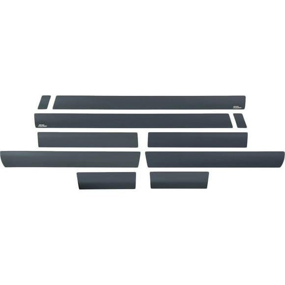Putco 9751221BP Rocker Panel Trim, Black Platinum Fits select: 2016-2018 GMC SIERRA K1500 SLT, 2014 GMC SIERRA K1500 SLE