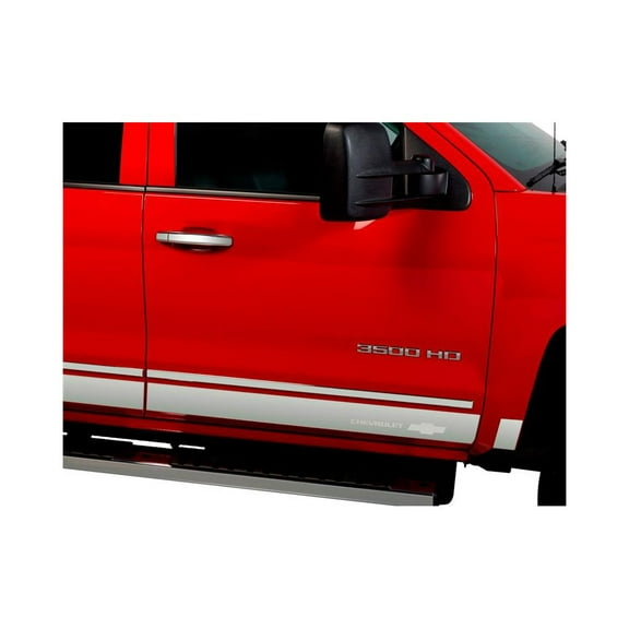 Putco 9751226GM Rocker Panel Trim For Chevrolet Silverado 3500 HD, Polished Fits select: 2015 CHEVROLET SILVERADO K3500, 2016-2017 CHEVROLET SILVERADO C3500