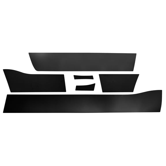 Putco 9751275BP Black Platinum Rocker Panel Fits 11-20 Grand Cherokee Fits select: 2011-2018,2020 JEEP GRAND CHEROKEE