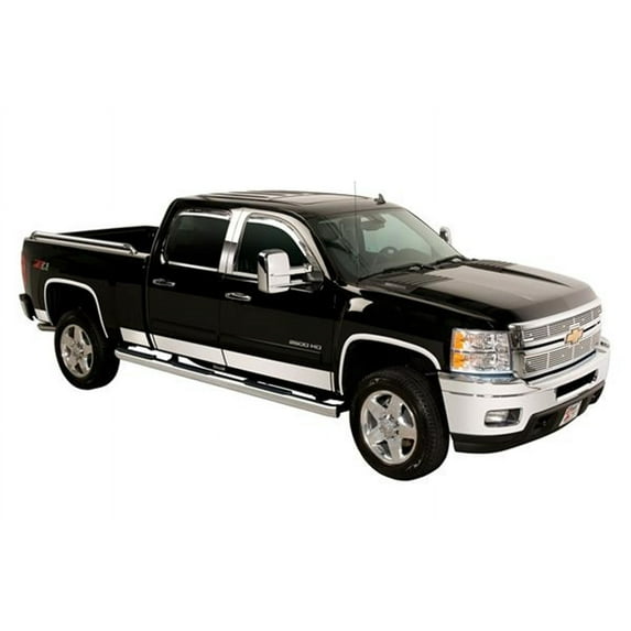 Putco 9751409 Stainless Steel Rocker Panel Molding Fits select: 2004 FORD F150 SUPERCREW, 2005-2008 FORD F150