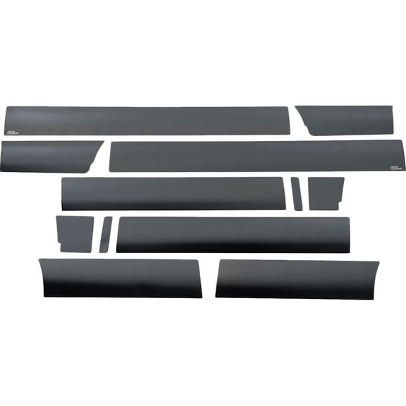 Putco 9751417BP Rocker Panel Trim For Ford F-150, Black Platinum Fits select: 2013-2014 FORD F150 SUPER CAB, 2010 FORD F150 SUPERCREW
