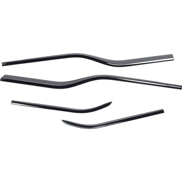 Putco 98564 Window Trim, Tinted Fits select: 2019 FORD F150 SUPERCREW, 2016-2018 FORD F150