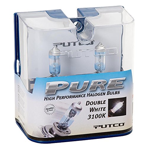 Putco 230010DW Pure Halogen Headlight Bulb - Double White - H10 (Pair)