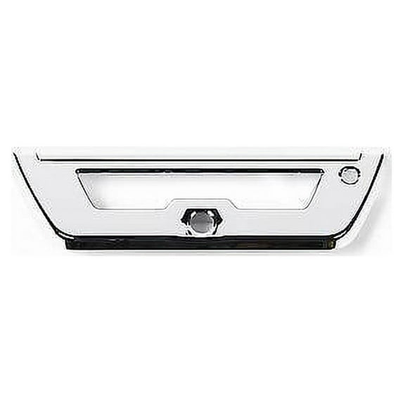 Putco Tailgate Handle Cover, Chrome, Ford F-150, Without Pull Handle and with Camera and LED Opening Fits select: 2015-2016,2017 FORD F150