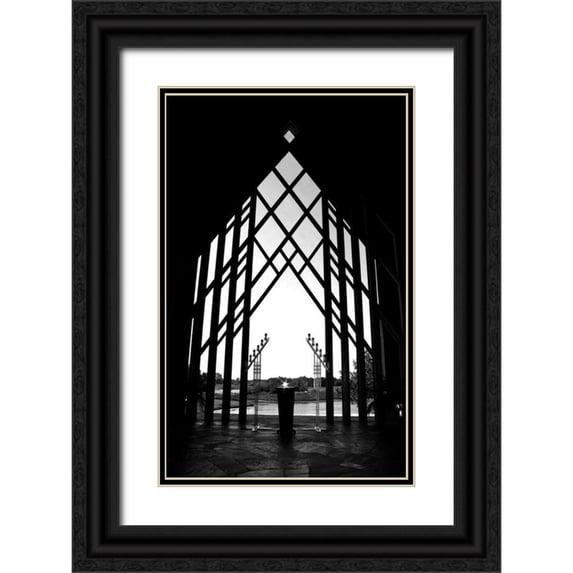 Putman, Tammy 17x24 Black Ornate Wood Framed with Double Matting Museum Art Print Titled - Diamond Altar