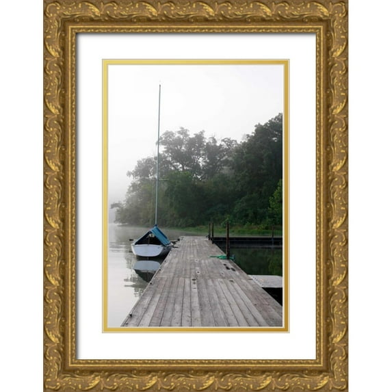 Putman, Tammy 17x24 Gold Ornate Wood Framed with Double Matting Museum Art Print Titled - Docked II