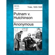 Putnam V. Hutchinson (Paperback)