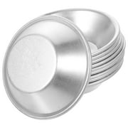 Puto Molder Aluminum Alloy Egg Tart Mini Pie Baking Pans for Oven Biscuit 30 Pcs