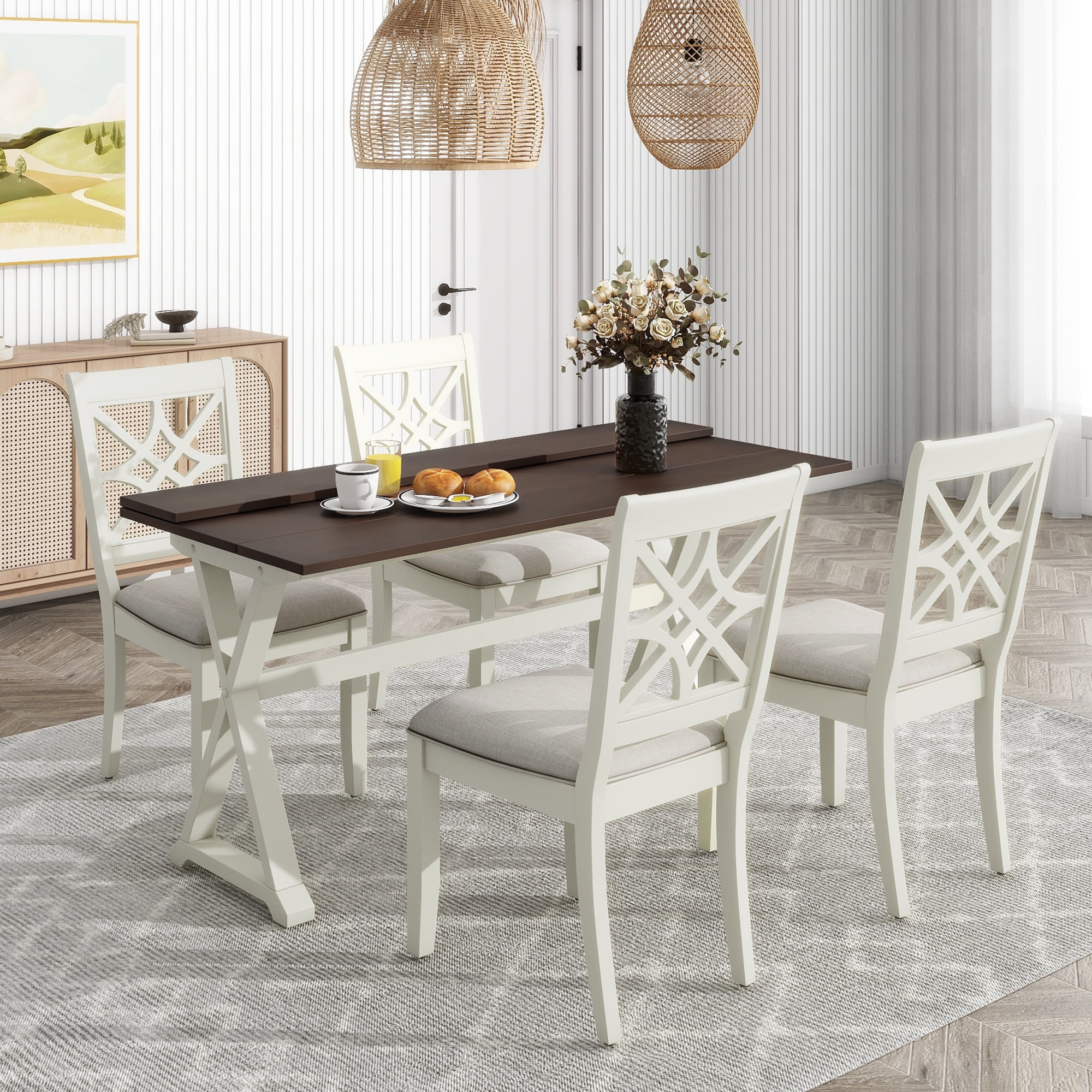 Dining Chair Island Chairs Costco Height Dining Table Set Costco