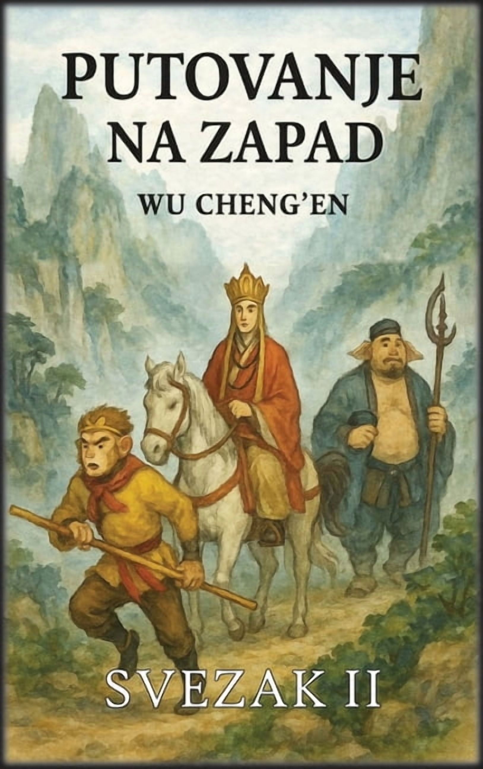 Putovanje na Zapad: Svezak 2: Avanture i kusnje, (Hardcover)