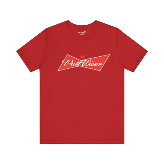 Putt Wiser | Golf Parody T-Shirt