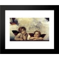 thumbnail image 1 of Puttidetail from The Sistine Madonna Angels 20x24 Framed Art Print by Raphael, 1 of 2