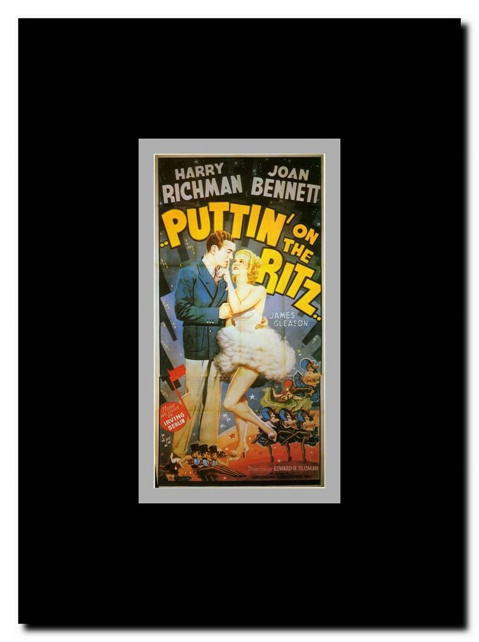 Puttin' on the Ritz Framed Movie Poster