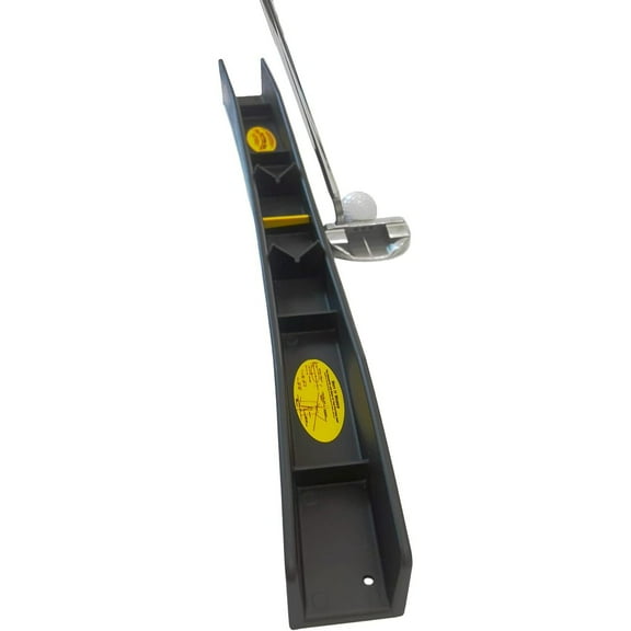 The Putting Arc - MS3D Model - Golf Training Aid Used to Perfect Your Putting and Reduce Your Score! - Practice and Master Your Putting Fundamentals! - Midnight Black