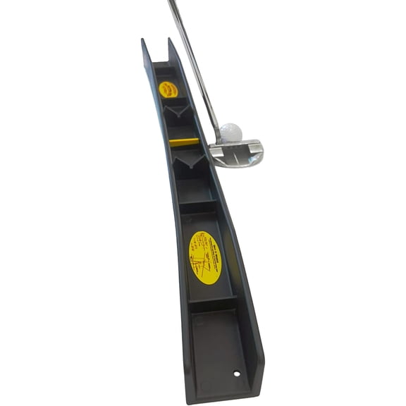 The Putting Arc - MS3D Model - Golf Training Aid Used to Perfect Your Putting and Reduce Your Score! - Practice and Master Your Putting Fundamentals! - Midnight Black