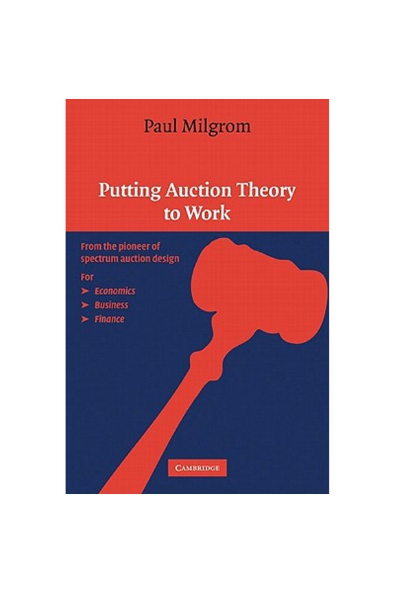 Pre-Owned Putting Auction Theory to Work (Paperback 9780521536721) by Paul Milgrom
