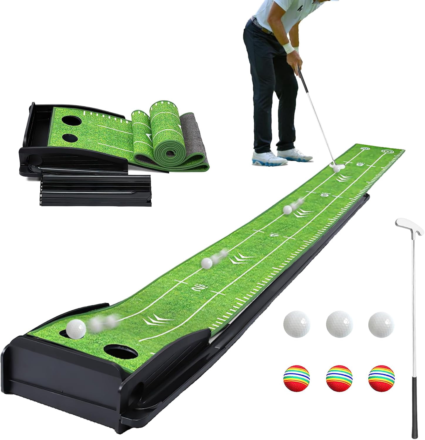 Indoor Golf Set for Practice & Play