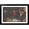 thumbnail image 1 of Putting a Propagandist Under Arrest 40x28 Large Black Wood Framed Print Art by Ilya Repin, 1 of 2