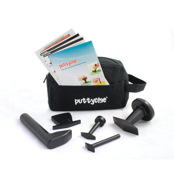 Puttycise tool set w/carry bag and manual, 5 pieces