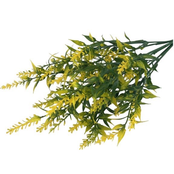 Puwuzcl 6pcs Red Artificial Greenery Bouquet, Vibrant for Home Decor, Events/Parties, Indoor Outdoor Decoration, 35cm/13.78inch, No Maintenance Required