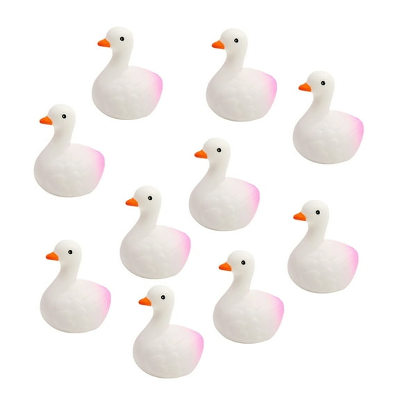 Puwuzcl Induction Luminous Animals Floating Water Lighting White Playing Water Toys