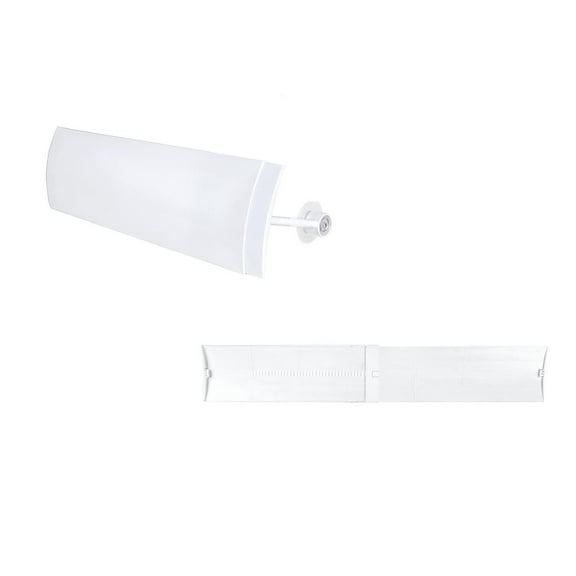 Puwuzcl & Value AC Wind Deflector Combo â Universal Adjustable Cover (22.8"-42") + Basic Airflow Redirector, No-Drill Installation Bundleââ