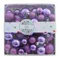 thumbnail image 1 of Puwuzcl Purple Christmas Ornament Set, Shatterproof Baubles for Christmas Tree Decor, Vibrant Holiday Home, 1 of 5