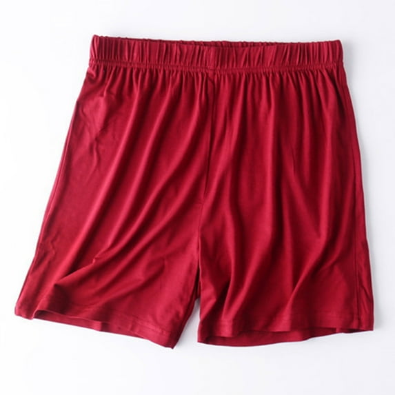 Puyaiuu New 2025 Womens Shorts Casual Loose Solid Half Shorts Pants High Elastic Waist Stretchable Plus Size Shorts for Women