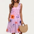 thumbnail image 1 of Puyaiuu New Formal Dresses for Women Women Summer Casual Swing T Shirt Dresses Beach Cover up Loose Dress Sundresses for Women 2025, 1 of 5