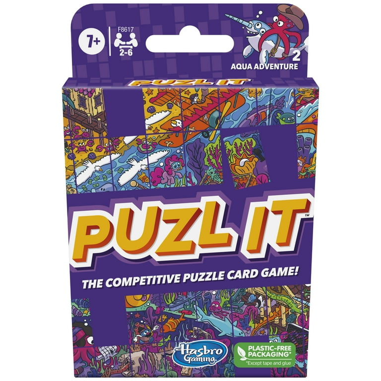 Puzl It Game: Aqua Adventure, The Competitive Puzzle Card Game